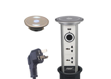 LED Lighted Pop Up 13Amp Sockets IP44 Waterproof With Bluetooth Audio
